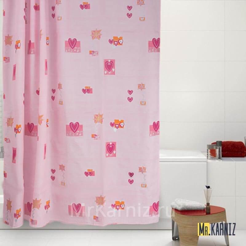 Штора для ванной Music