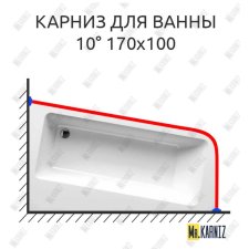 Карниз для ванны Ravak 10 170х100 Усиленный 20 мм MrKARNIZ