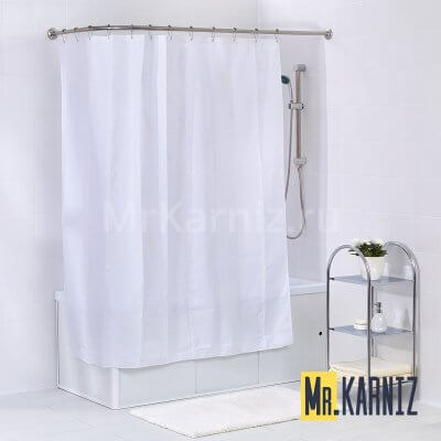 Штора для ванной White feather